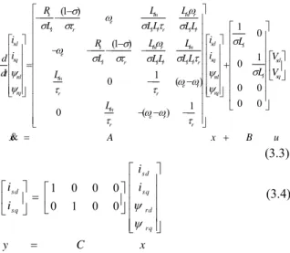 Gambar 1.  Diagram blok dengan full order observer. 