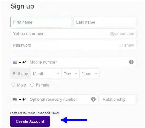 Gambar 4.1 Create Account E-Mail 