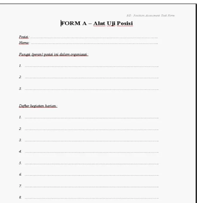 Gambar 5.9   Form A – Alat Uji Posisi 
