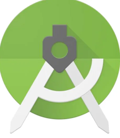 Gambar 2.9: Logo Android Studio  (Sumber: https://wikipedia.org/) 