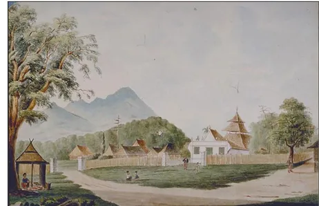 Gambar 6. Lukisan R. Toelar Tahun 1843  (Sumber : Tropenmuseum, 2010) 