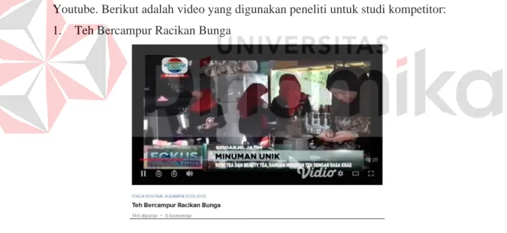Gambar 4. 6 Video Komppetitor 1  (Sumber: www.vidio.com) 