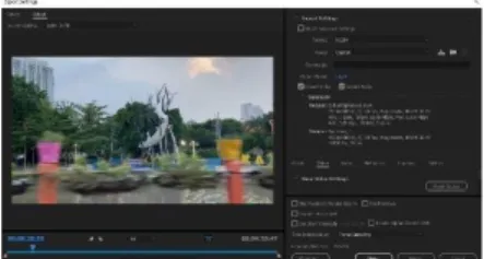 Gambar 4. 11 Proses Rendering Video 