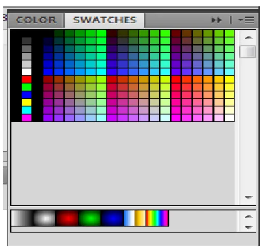 Gambar 2.7. Panel Swatches 