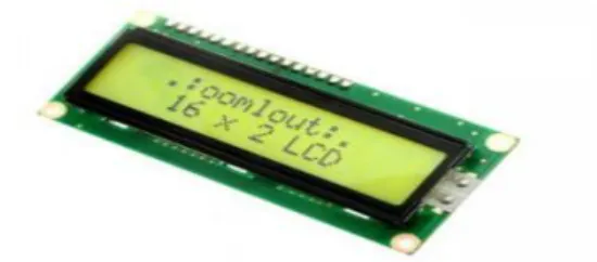 Gambar 2.5 Bentuk LCD (Liquid Cristal Display) 