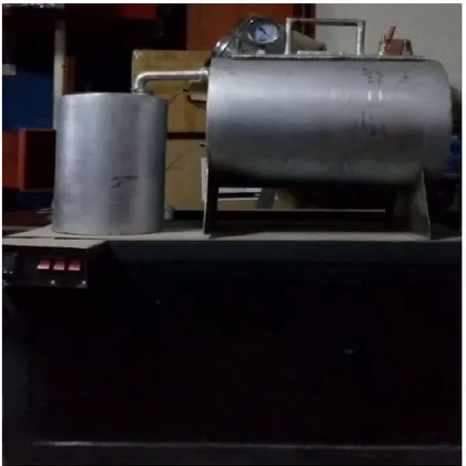 Gambar 1. Mesin Vacuum Frying  2.3.  Sifat Mekanik Bahan 