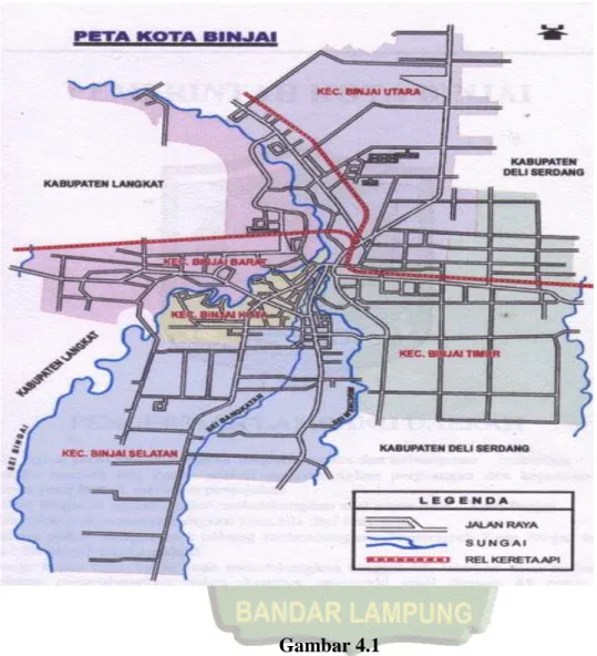 Gambar Wilayah Kecamatan Binjai Selatan 