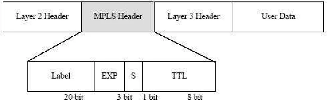 Gambar Format MPLS Header 
