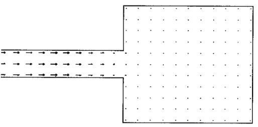 Gambar 12. Pola arus pada detik ke 60, skala : 1 cm = 0.5 m/dt 2 
