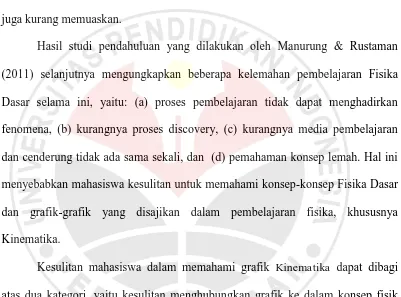 grafik dengan dunia nyata adalah: (a) merepresentasikan gerak  kontinu  sehari- 