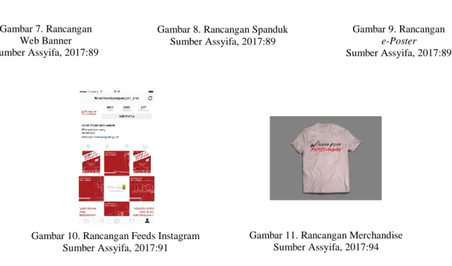 Gambar 10. Rancangan Feeds Instagram  Sumber Assyifa, 2017:91 