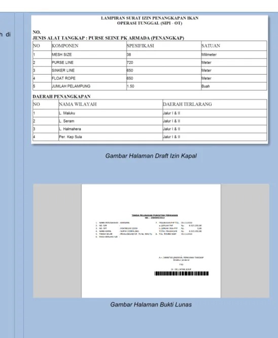 Gambar Halaman Draft Izin Kapal 