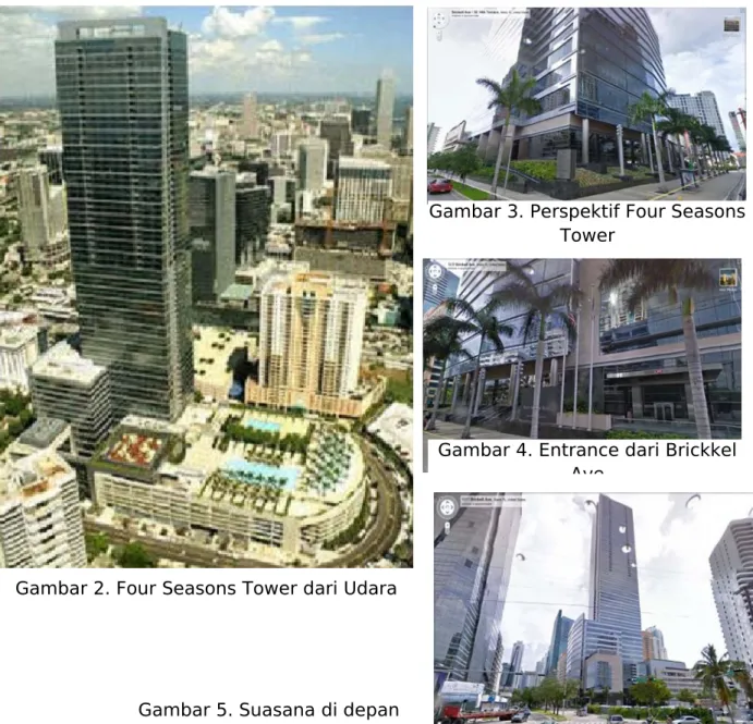 Gambar 3. Perspektif Four Seasons  Tower