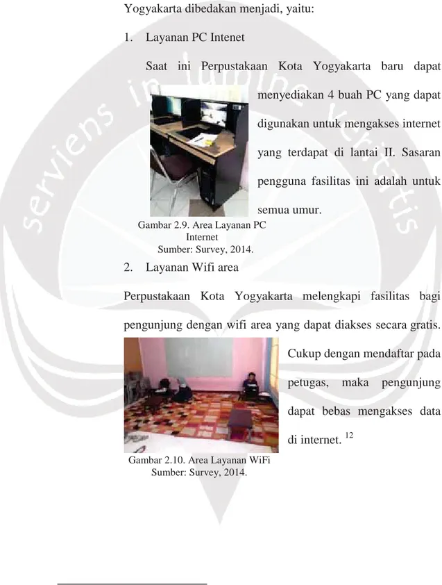 Gambar 2.9. Area Layanan PC  Internet  