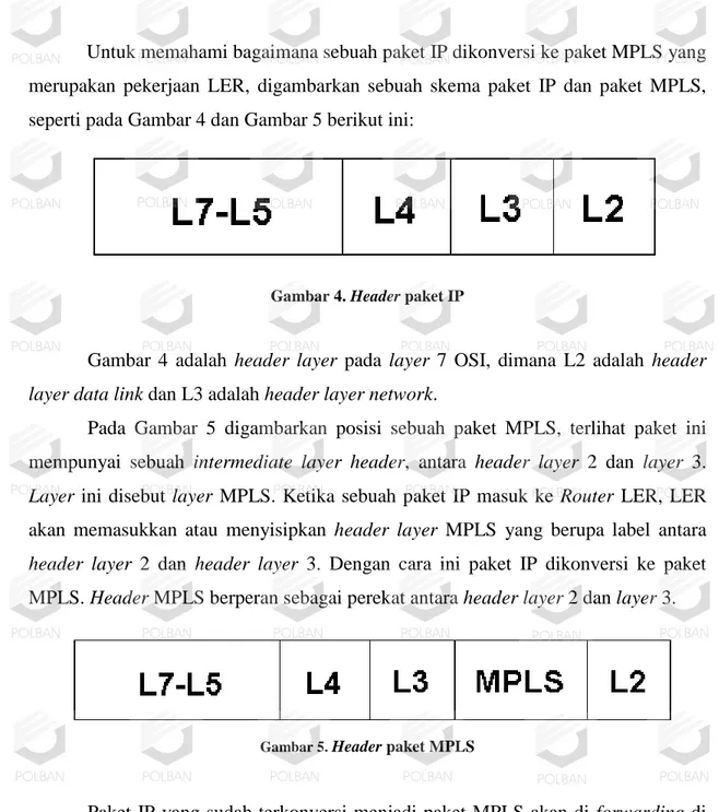 Gambar 4. Header paket IP 