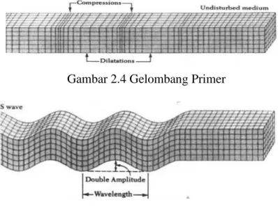 Gambar 2.4 Gelombang Primer 