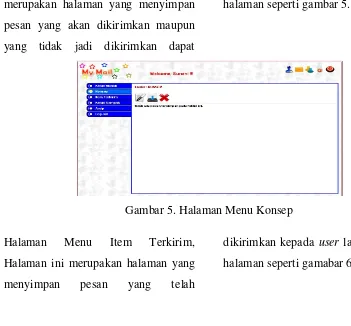 Gambar 4. Tampilan Halaman Kotak Masuk 