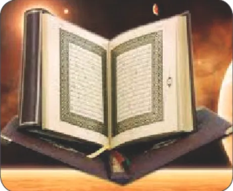 Gambar 1.11 Kitab al-Qur’ān diturunkan  kepada Nabi Muhammad saw.
