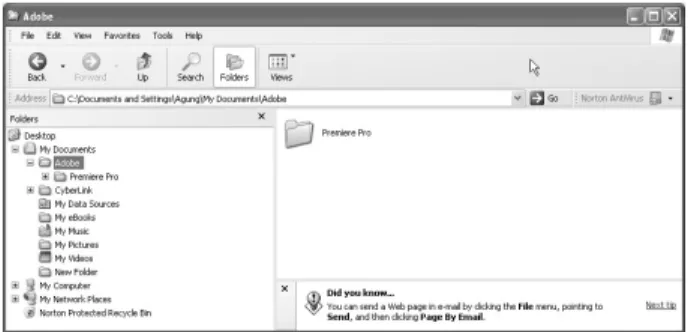 Gambar 5.9. Tip of The Day Windows Explorer 