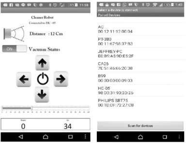 Gambar 10. Android interface 