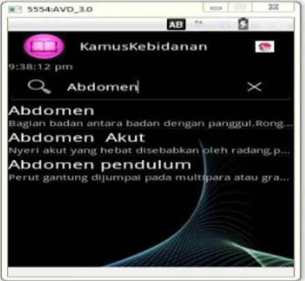 Gambar 3 Tampilan Halaman Pencarian 