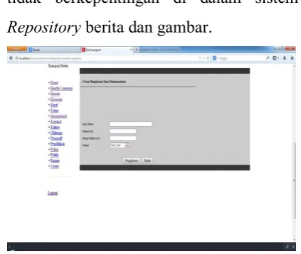 Gambar 10.  Halaman List User 