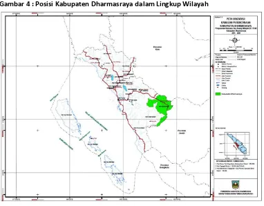 Tabel 1 :  Luas Wilayah, Banyaknya Nagari dan Jorong Masing-masing Kecamatan di Kabupaten Dharmasraya  