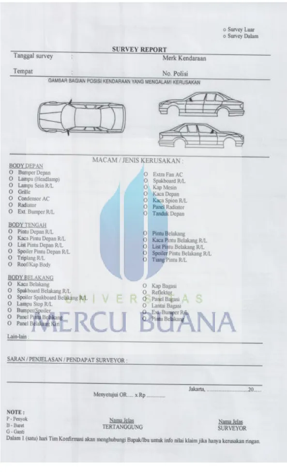 Gambar 4.12 survey report 