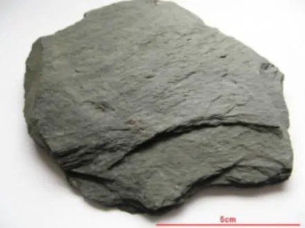Gambar batu sabak (slate)  b.  Filit 