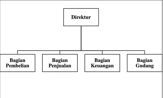 Gambar 2.1 Struktur Organisasi pada CV. Limasehati  