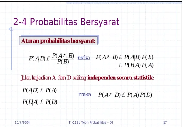 Tabel Contingency