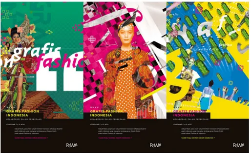 Gambar 8. Poster buku Grafis Fashion Indonesia 