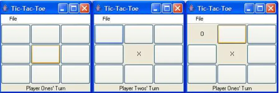 Gambar 8.2 : Program Tic-Tac-Toe