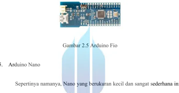 Gambar 2.5 Arduino Fio 