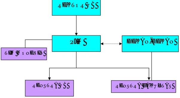 Gambar 2. Struktur Organisasi Manajemen Monevin Kinerja Renstra di UB 2006-2011