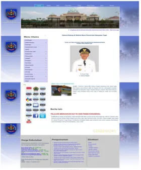 Gambar 3. Website Kabupaten Tegal 