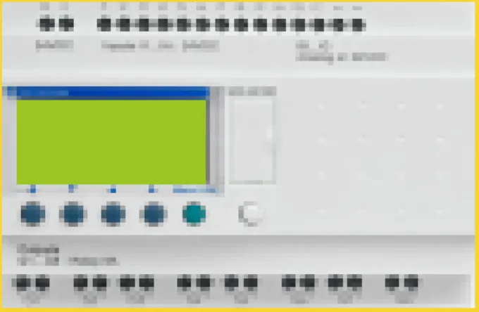 Gambar 2.10 Smart relay merk SCHNEIDER type ZELIO LOGIC SR2A201FU 