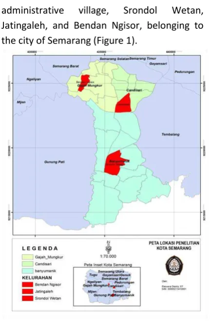Figure 1. Map of Research Location 