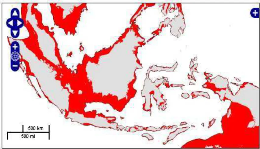 Gambar 2. Distribusi Rajungan di Perairan Indonesia 
