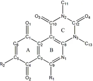 Gambar 1. Struktur senyawa APIK