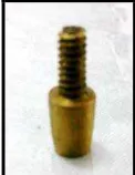 Gambar 2.  Master die kuningan 