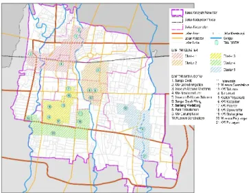 Gambar 7. Hasil Cluster ODTW Kota Yogyakarta 