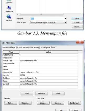 Gambar 2.6.  File telah tersimpan