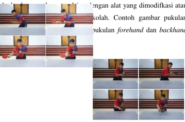Gambar. 3. a). 1. Pukulan Chop 