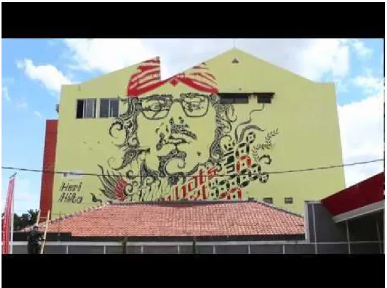 Gambar 1. Mural “ What’s Next Indonesia Batik”