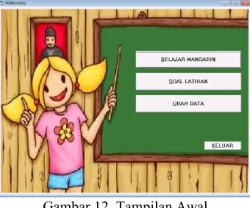 Gambar 12. Tampilan Awal