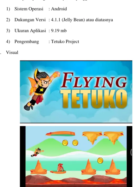 Gambar 3.6. Game Flying Tetuko  (Sumber: www.play.google.com) 