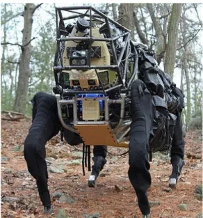 Gambar 2.7  Semi autonomous legged robot 