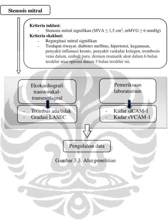 Gambar 3.3. Alur penelitian 