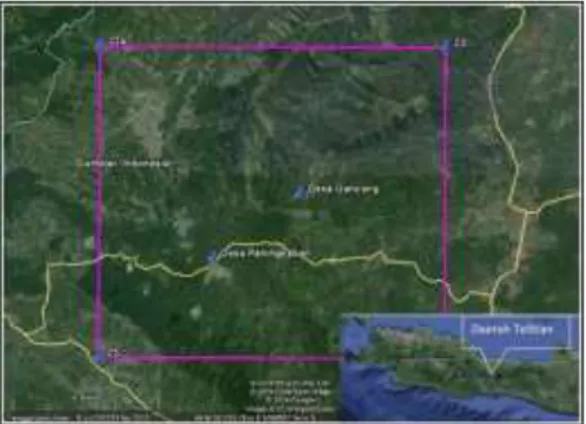 Gambar  1.    Lokasi  penelitian  berada  di  Desa  Paningkaban  dan  sekitarnya,  Kabupaten Banyumas, Jawa Tengah